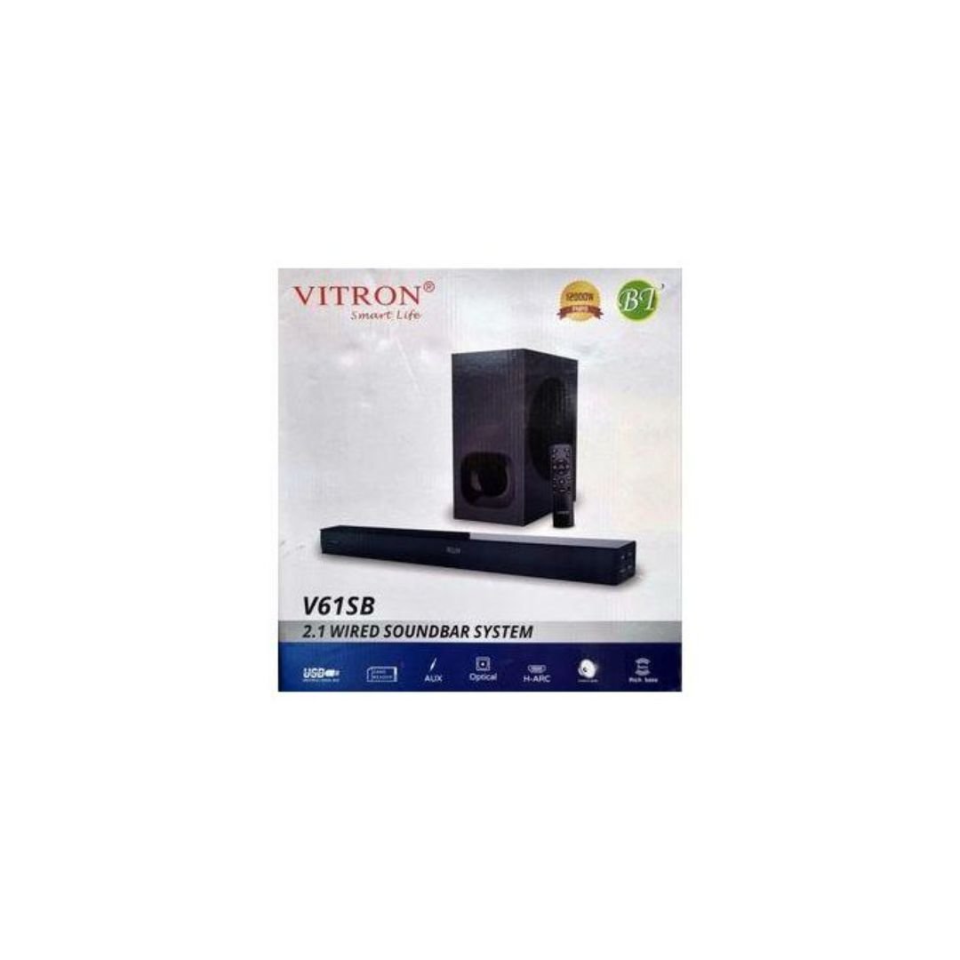 Vitron V61SB 2.1 Wired Soundbar System