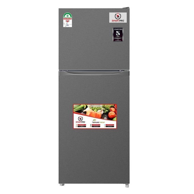 Smart Pro SFR-150DT-I Top-Mounted Defrost Fridge – 118L – Inox (1YR WRTY)