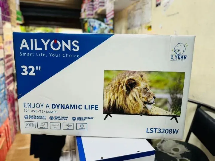 Ailyons 32 Inches LST 3208W Smart TV Frameless Design