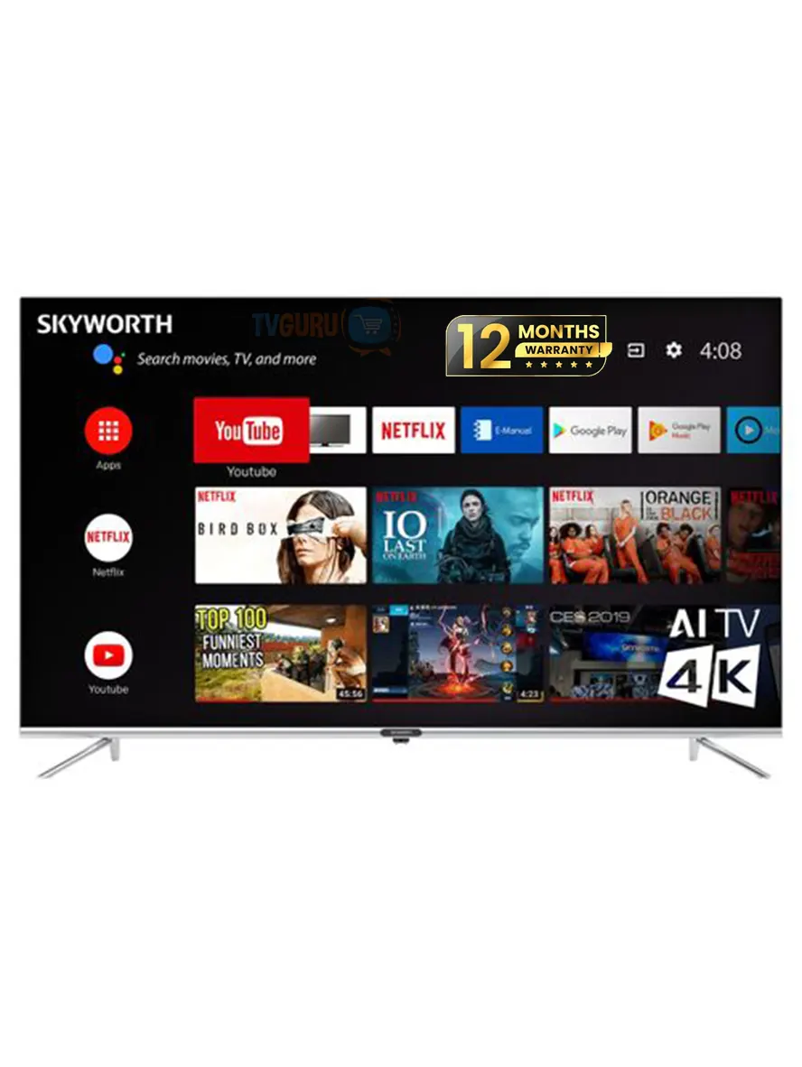 Skyworth 43″ Smart 4k Google Tv (New 2025)