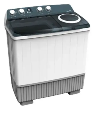 Hisense WSBE141 14 Kg Twin Tub Semi Automatic Washing Machine White