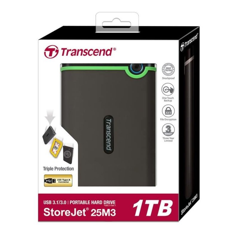 Transcend 1TB External Hard Drive