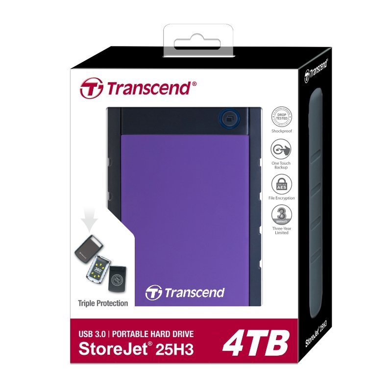 Transcend 4TB External Hard Drive