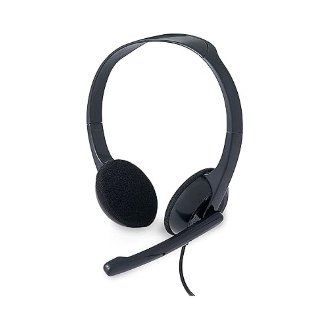 Logitech H340 Stereo Wired Over Ear Headphones With Mic With Noise-Cancelling