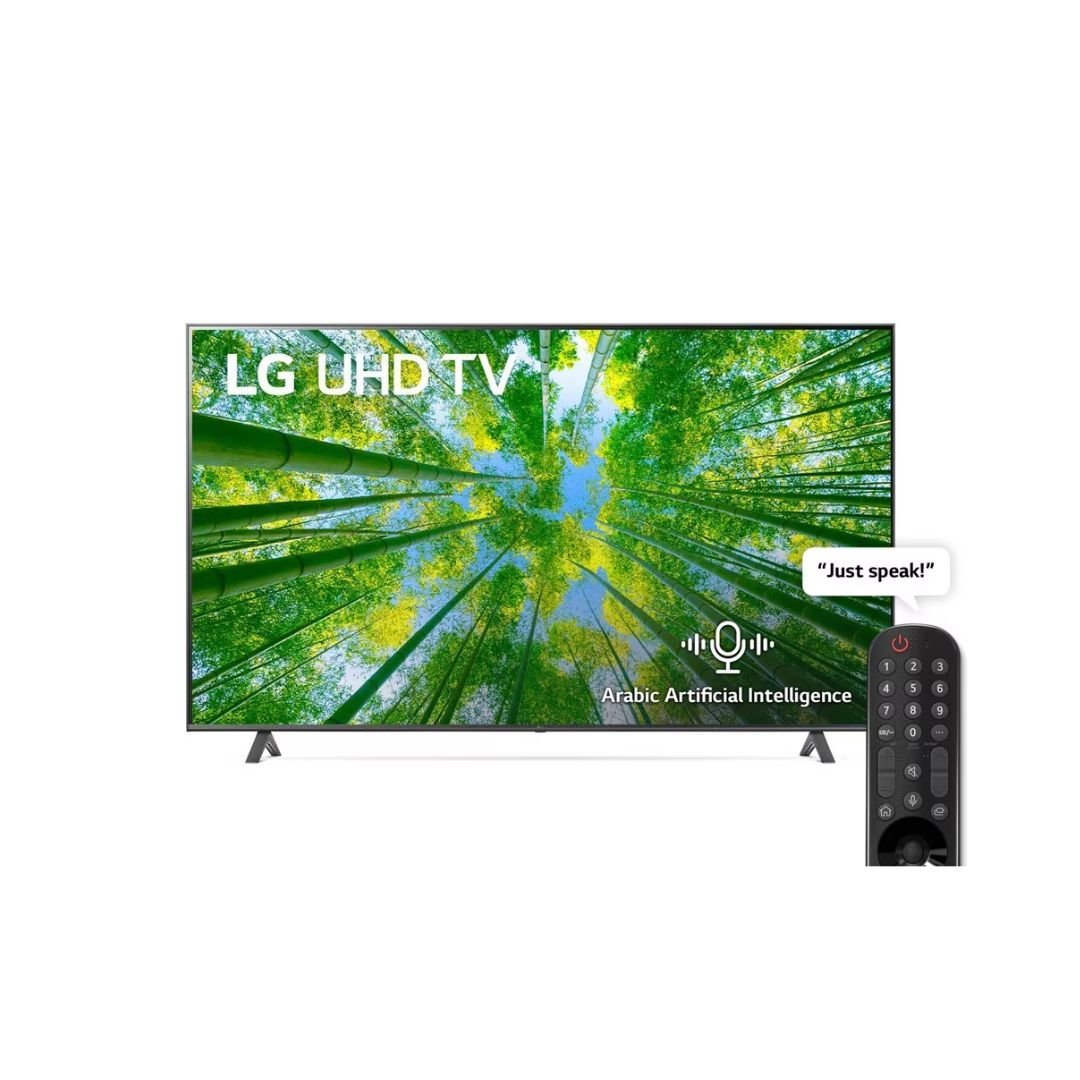 LG 43 Inch UQ8000 AUB series LED 4K UHD Smart webOS 22 w/ ThinQ AI TV