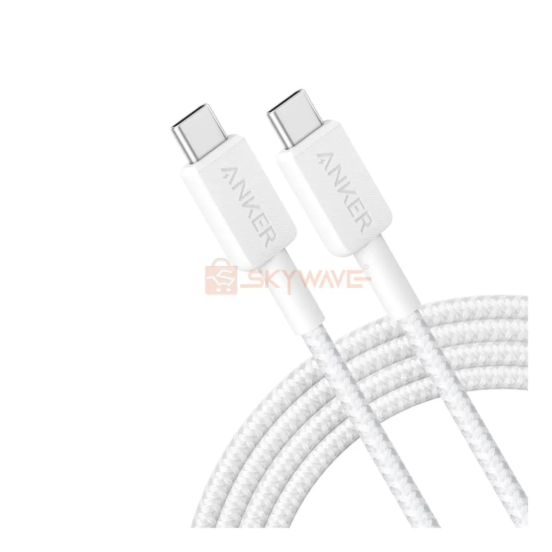 Anker 322 USB-C to USB-C 60W 6ft Braided Cable