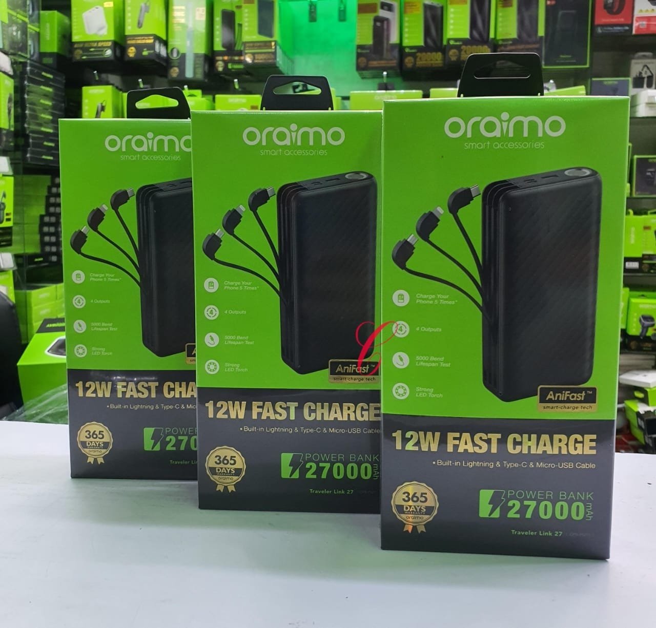 Oraimo Traveler Link Powerbank 27 27000mAh