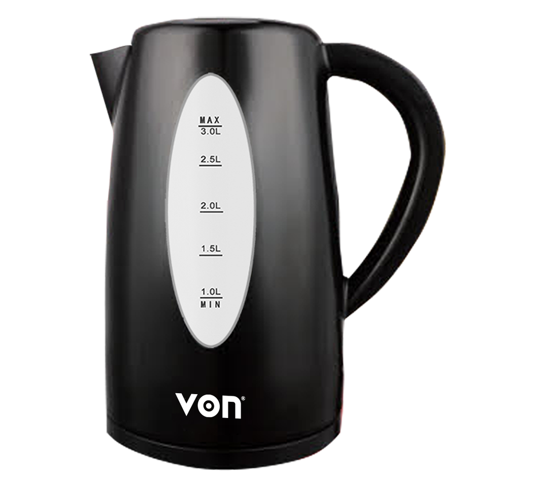 VON VSKL03BNK Cordless Kettle - 3.0L