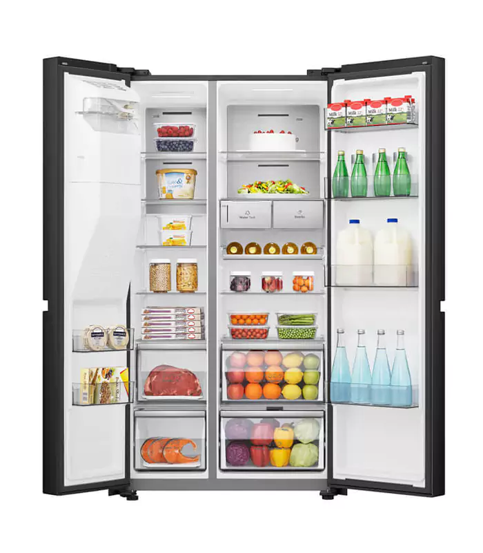 Hisense REF628DR 628L  Side By Side Refrigerator with Water Dispenser