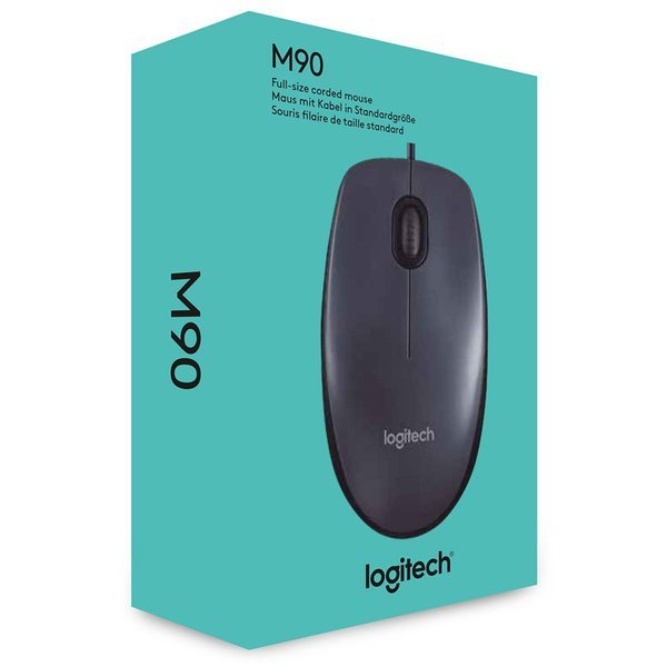 Logitech USB Optical Mouse – M90 – 910-001793